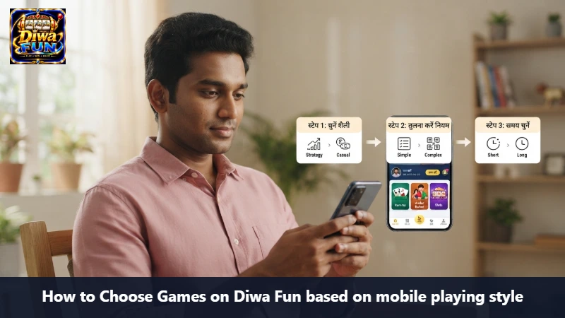 How to Choose Games on Diwa Fun based on mobile playing style